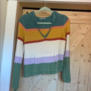 O'Neill Teal Knit Hoodie